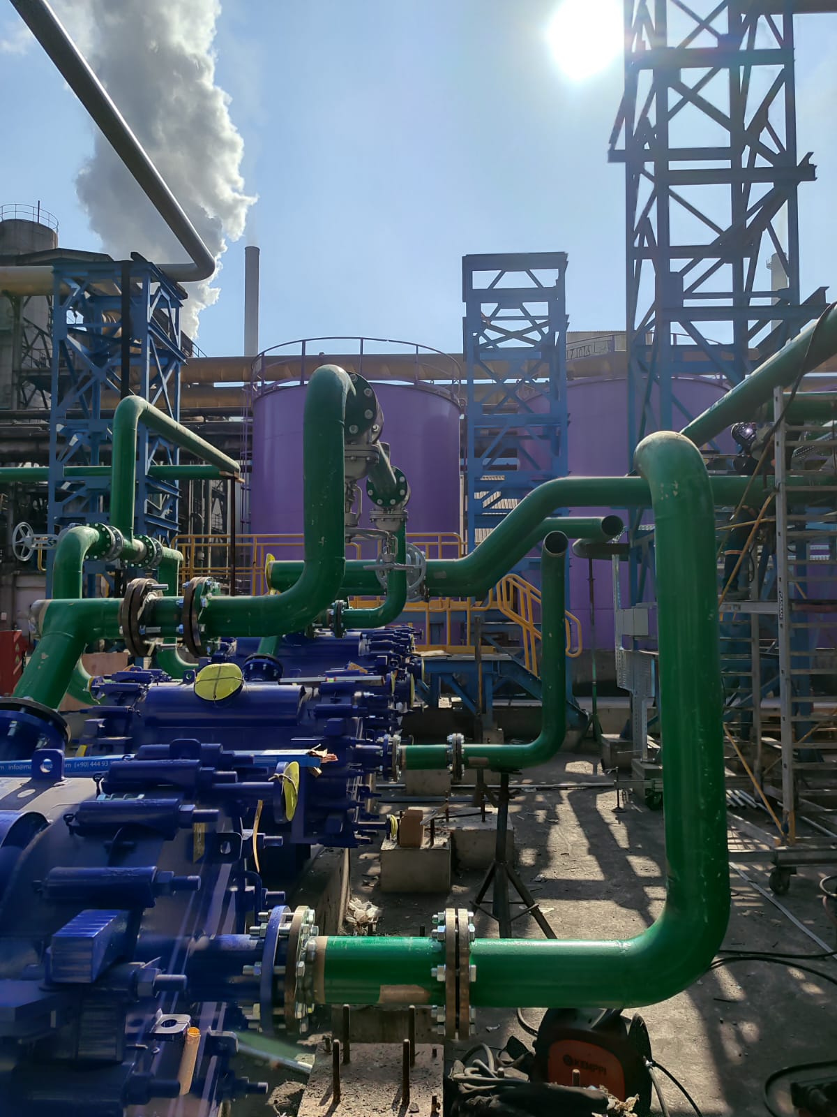 Endüstriyel Borulamada Anahtar Teslim Çözümler